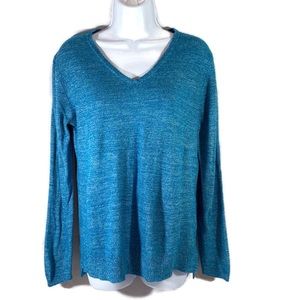 Marled Reunited Clothing Pullover Sweater Hi-Low